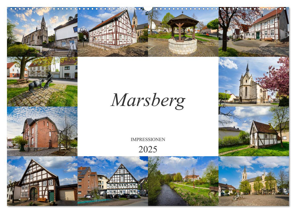 Marsberg Impressionen (CALVENDO Wandkalender 2025)