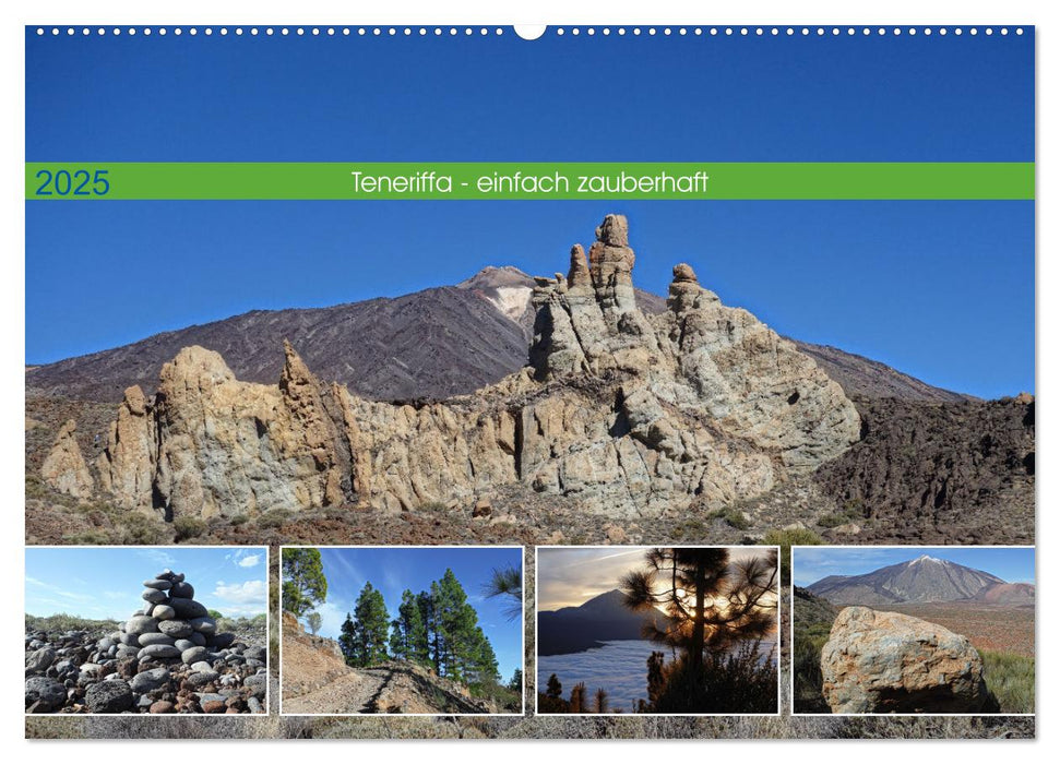 Teneriffa - einfach zauberhaft (CALVENDO Wandkalender 2025)