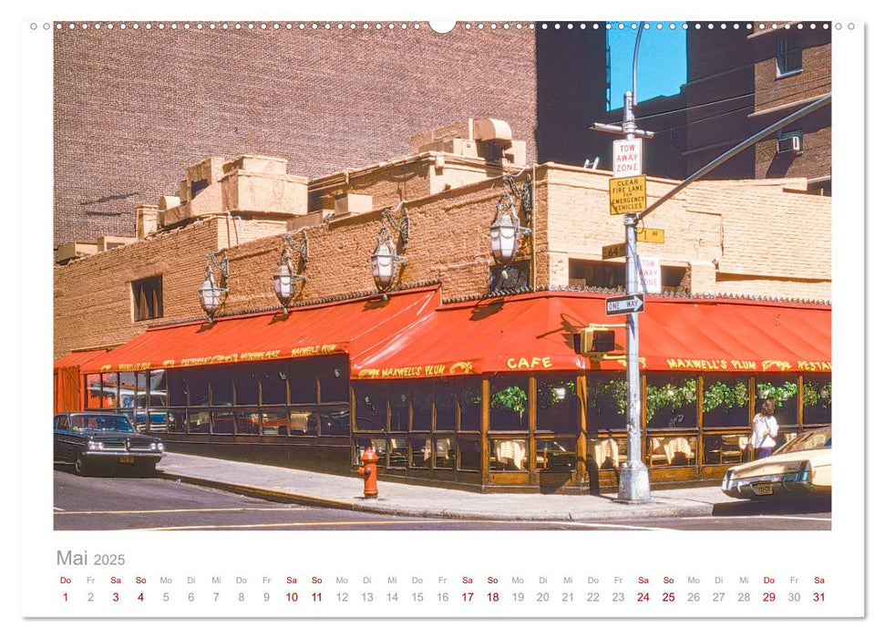 New York in 1975 (CALVENDO Premium Wandkalender 2025)