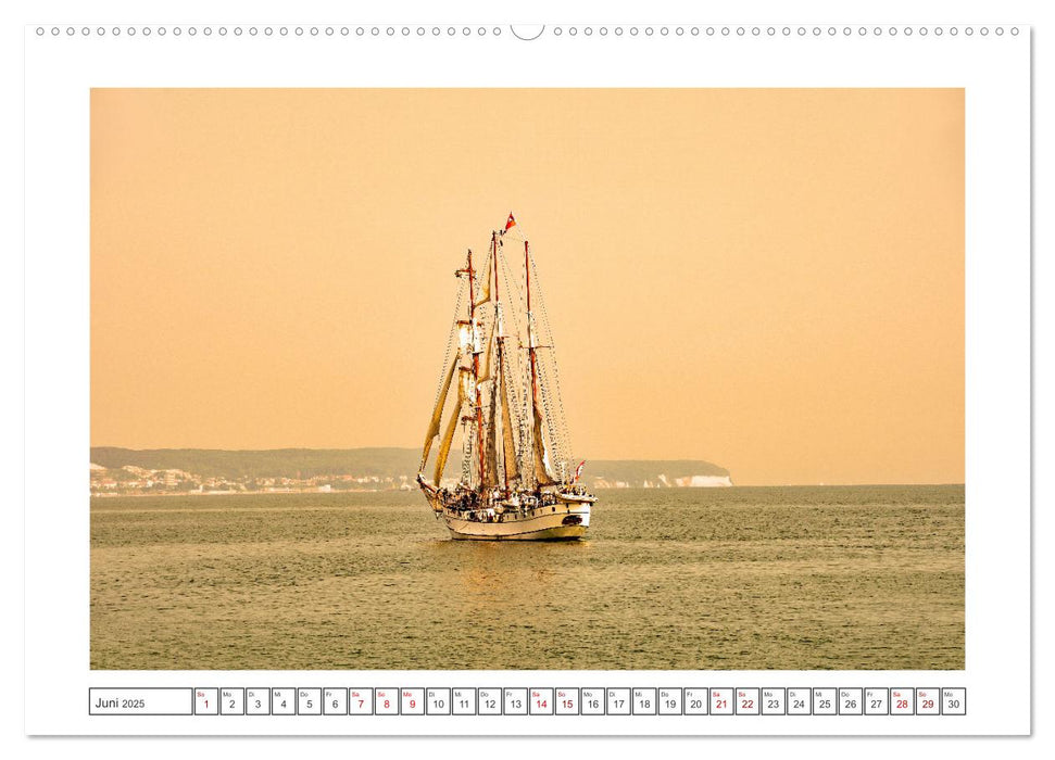 Rügen - wunderschönes Reiseziel (CALVENDO Premium Wandkalender 2025)