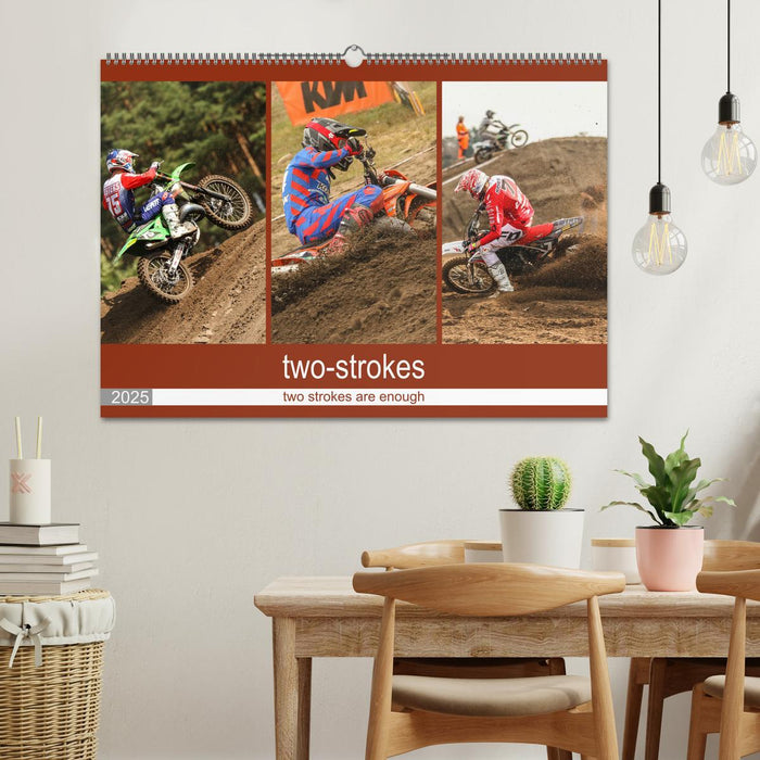 two-strokes (CALVENDO Wandkalender 2025)