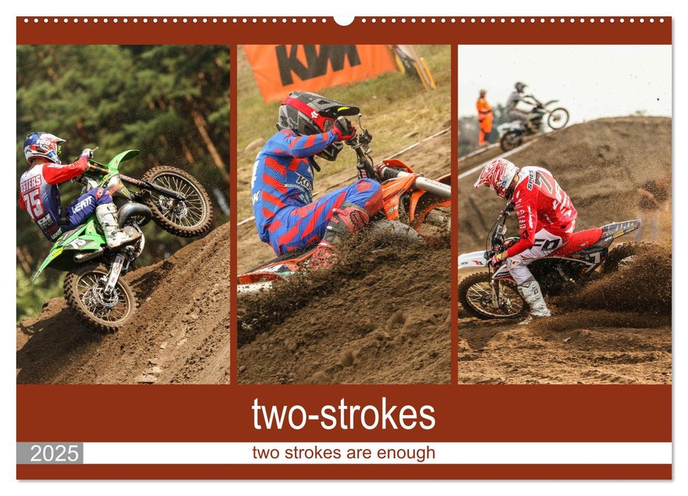 two-strokes (CALVENDO Wandkalender 2025)