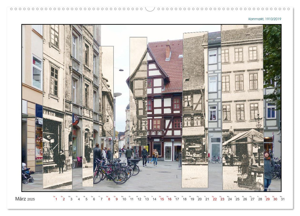 Göttingen, Photographische ZEIT-SCHNITTE (CALVENDO Premium Wandkalender 2025)