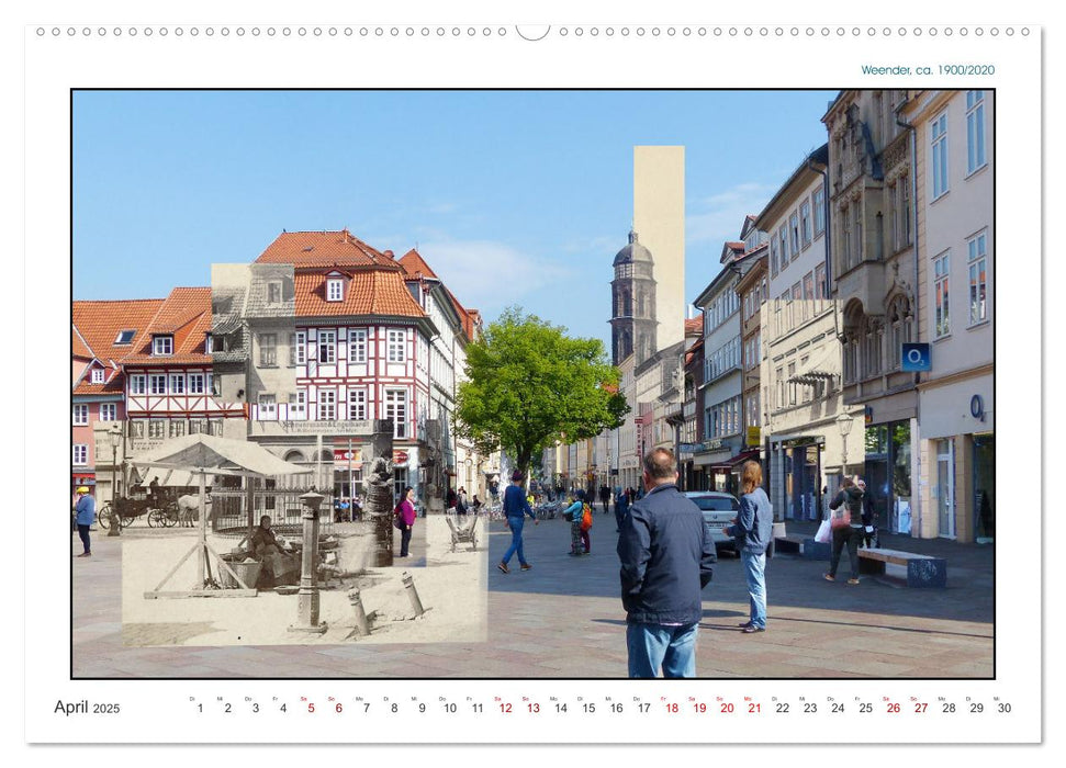 Göttingen, Photographische ZEIT-SCHNITTE (CALVENDO Premium Wandkalender 2025)