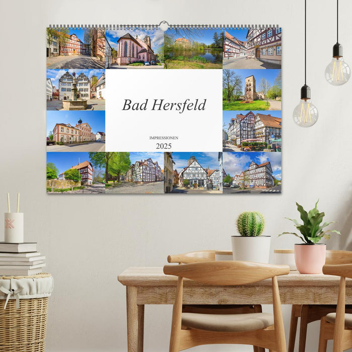 Bad Hersfeld Impressionen (CALVENDO Wandkalender 2025)