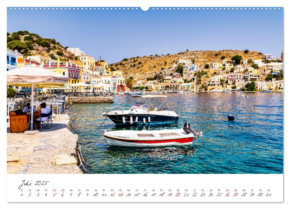 Das bezaubernde Symi (CALVENDO Premium Wandkalender 2025)