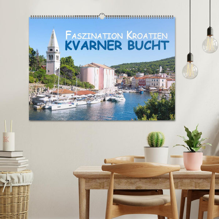 Faszination Kroatien – Kvarner Bucht (CALVENDO Wandkalender 2025)