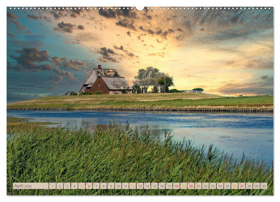 Nordsee-Urlaub (CALVENDO Premium Wandkalender 2025)