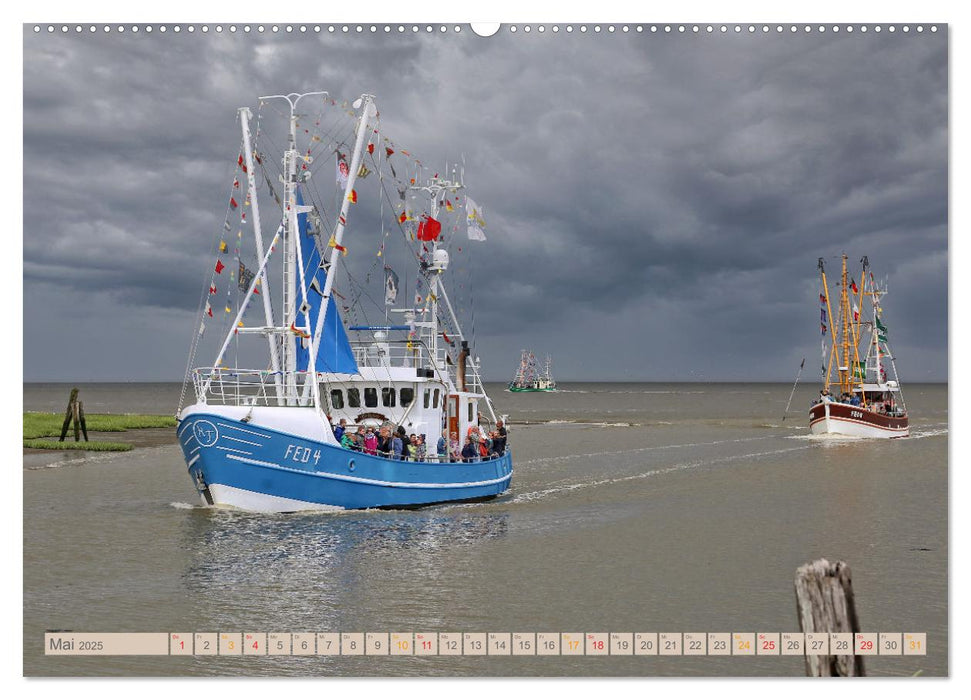 Nordsee-Urlaub (CALVENDO Premium Wandkalender 2025)