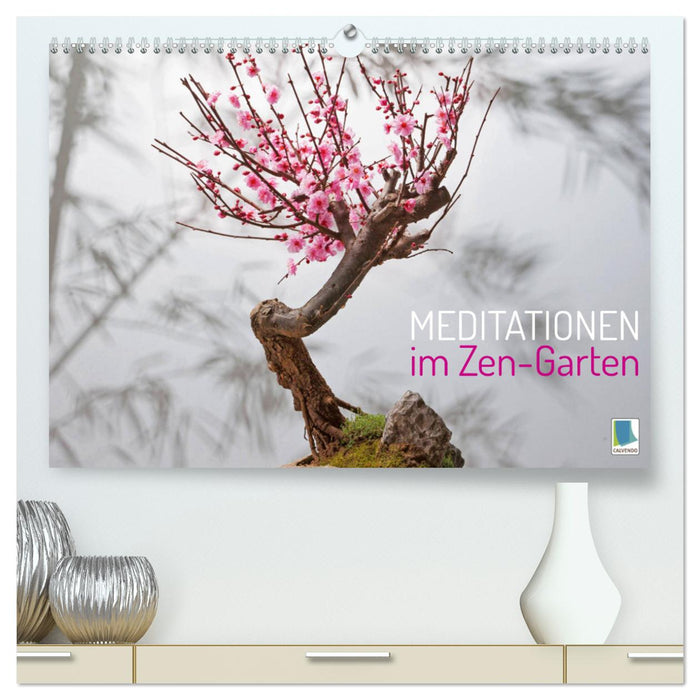 Meditationen im Zen-Garten (CALVENDO Premium Wandkalender 2025)