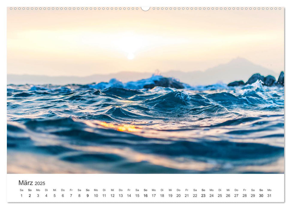 Wasser, unser Lebenselixir. (CALVENDO Premium Wandkalender 2025)