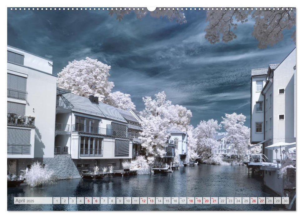 Erfurt - Infrarotfotografien von Kurt Lochte (CALVENDO Premium Wandkalender 2025)