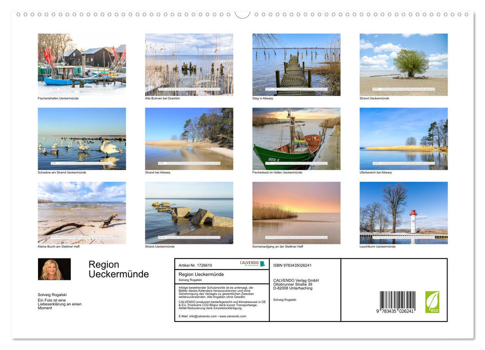 Region Ueckermünde (CALVENDO Premium Wandkalender 2025)