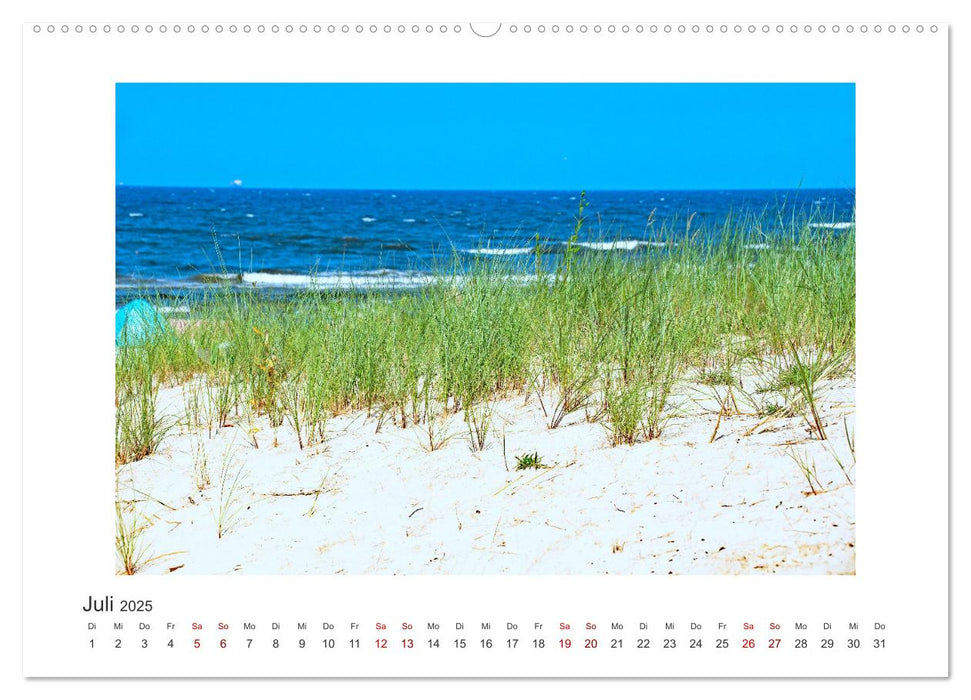 Usedom - ein Traumreiseziel (CALVENDO Premium Wandkalender 2025)