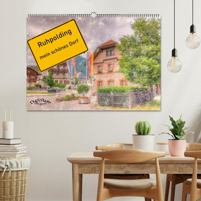 Ruhpolding mein schönes Dorf (CALVENDO Wandkalender 2025)