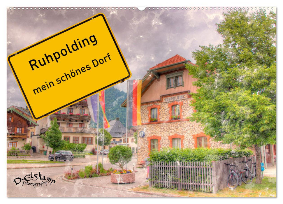 Ruhpolding mein schönes Dorf (CALVENDO Wandkalender 2025)