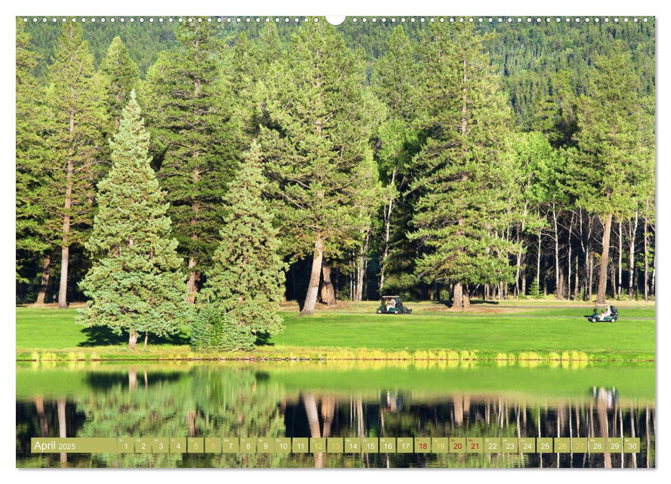 Golfparadiese der Welt (CALVENDO Premium Wandkalender 2025)