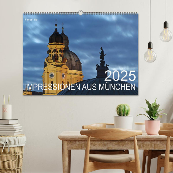 Impressionen aus München (CALVENDO Wandkalender 2025)