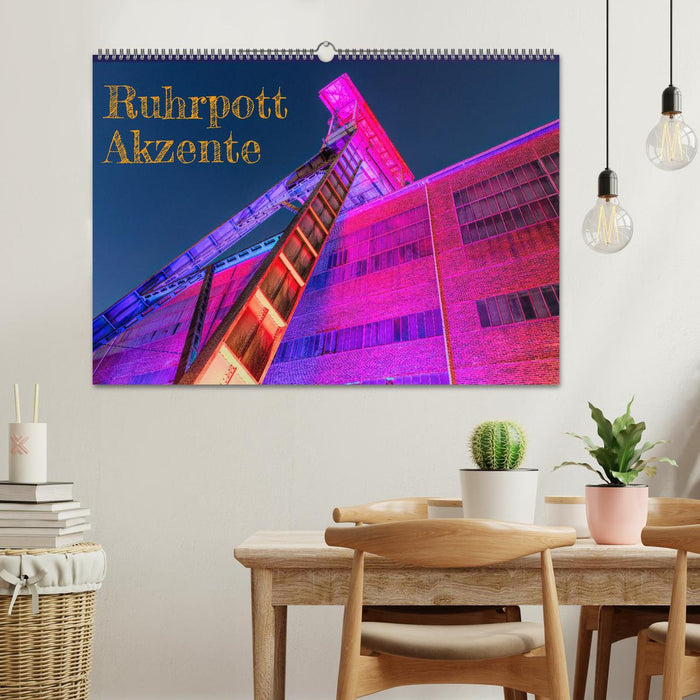 Ruhrpott Akzente (CALVENDO Wandkalender 2025)