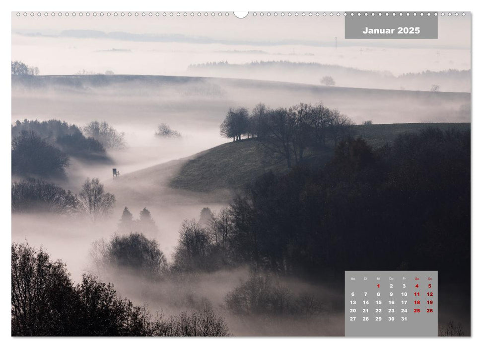 Farbenfrohe Heimat (CALVENDO Premium Wandkalender 2025)