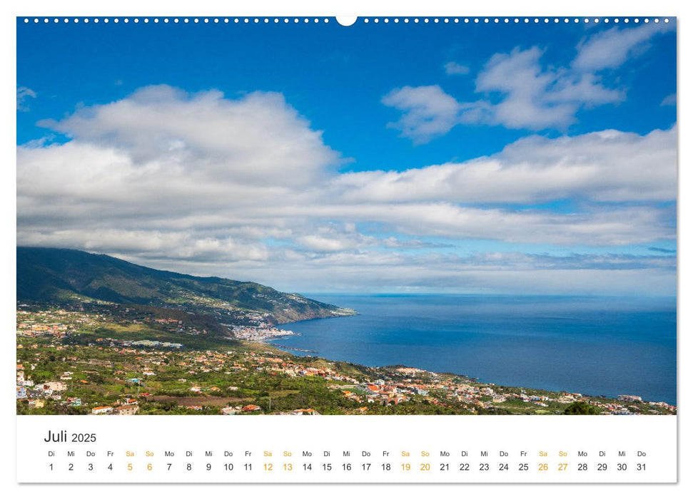 La Palma - Isla Bonita - Landschaften der Kanarischen Insel (CALVENDO Premium Wandkalender 2025)