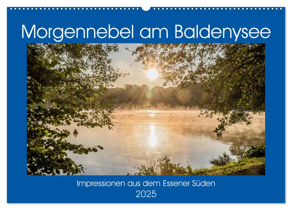 Morgennebel am Baldeneysee (CALVENDO Wandkalender 2025)