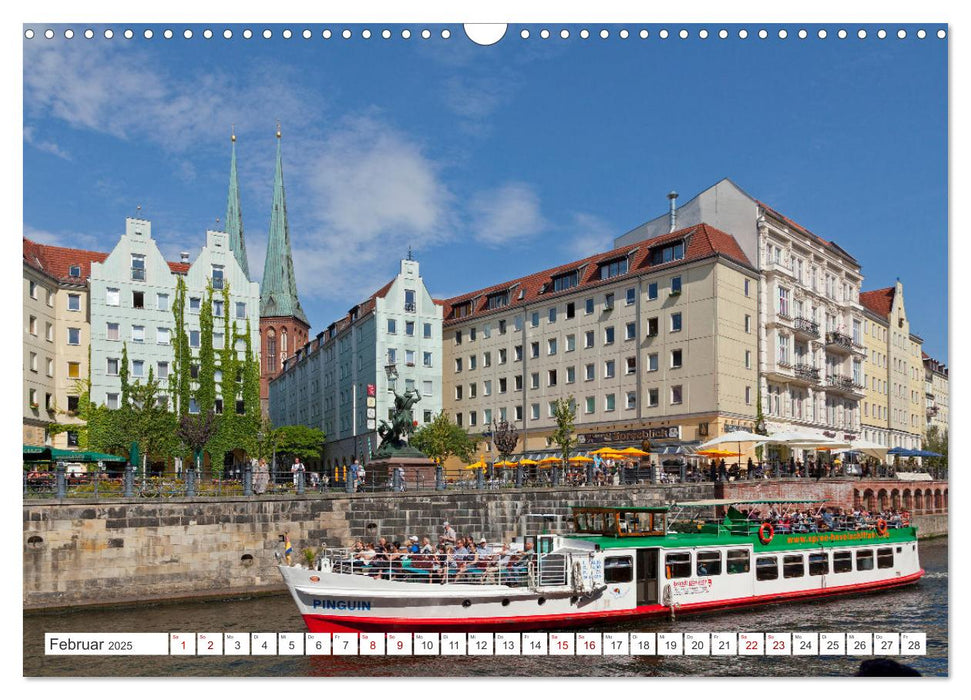 Berlin - Metropole an der Spree (CALVENDO Wandkalender 2025)