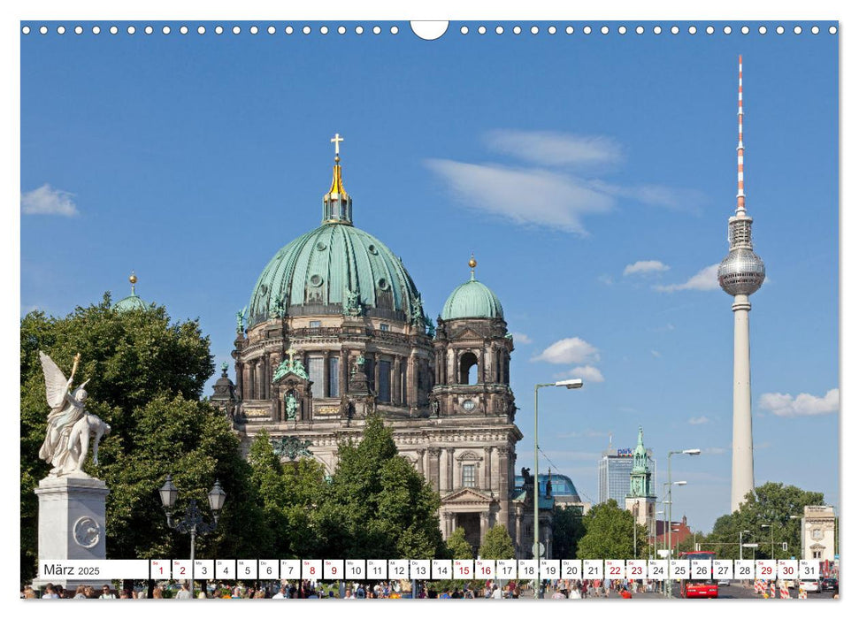 Berlin - Metropole an der Spree (CALVENDO Wandkalender 2025)