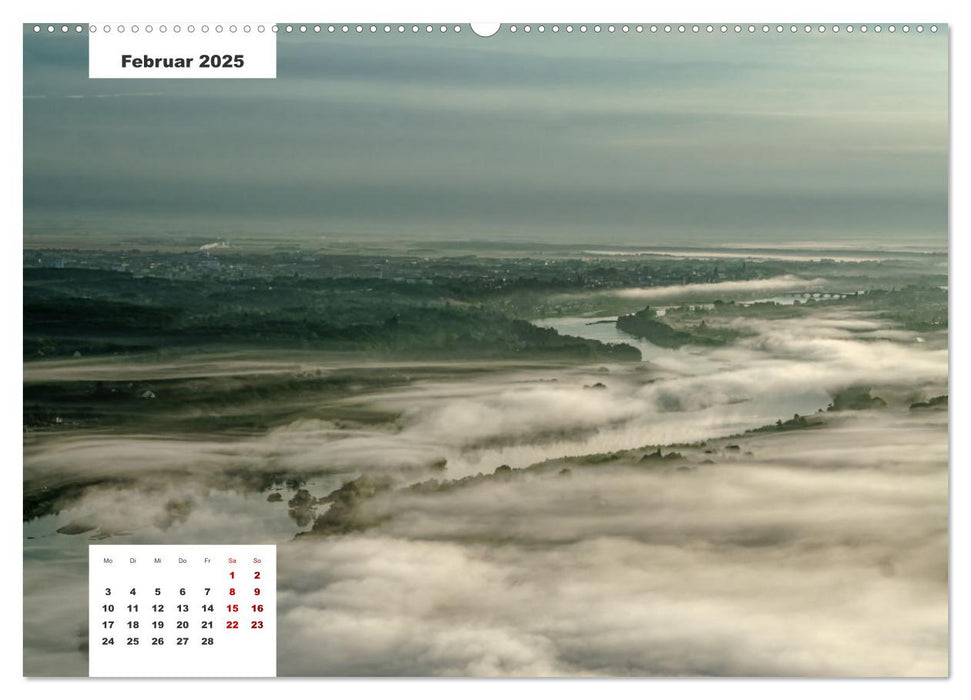 Die Loire aus der Luft (CALVENDO Premium Wandkalender 2025)