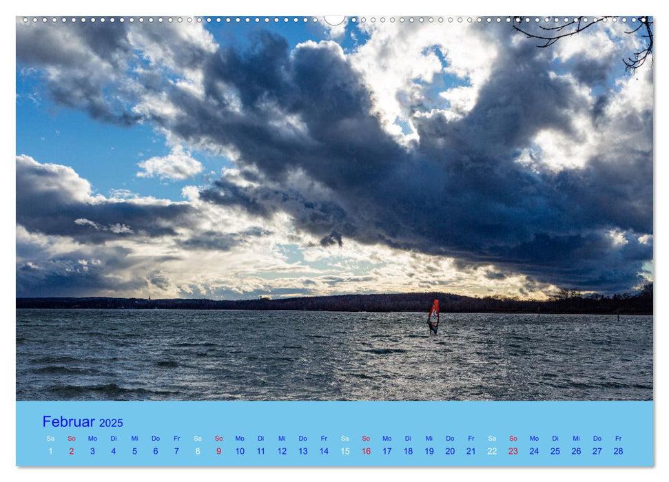 Ammersee-Ansichten (CALVENDO Premium Wandkalender 2025)