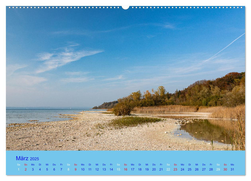 Ammersee-Ansichten (CALVENDO Premium Wandkalender 2025)