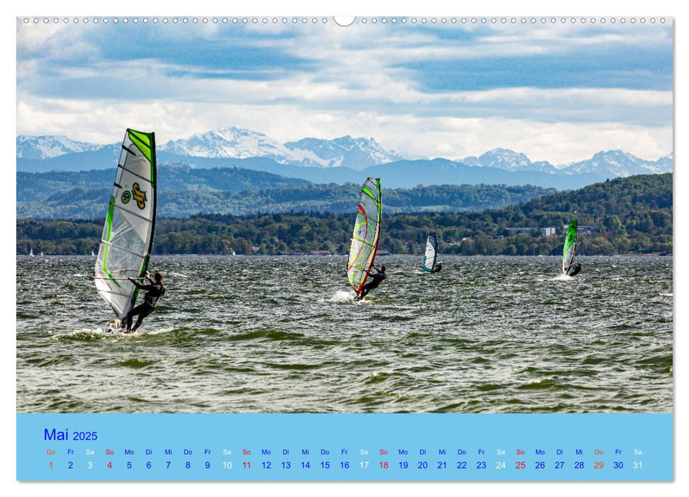 Ammersee-Ansichten (CALVENDO Premium Wandkalender 2025)