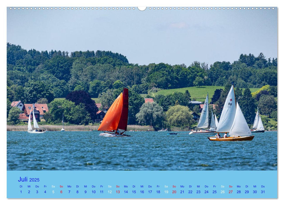 Ammersee-Ansichten (CALVENDO Premium Wandkalender 2025)