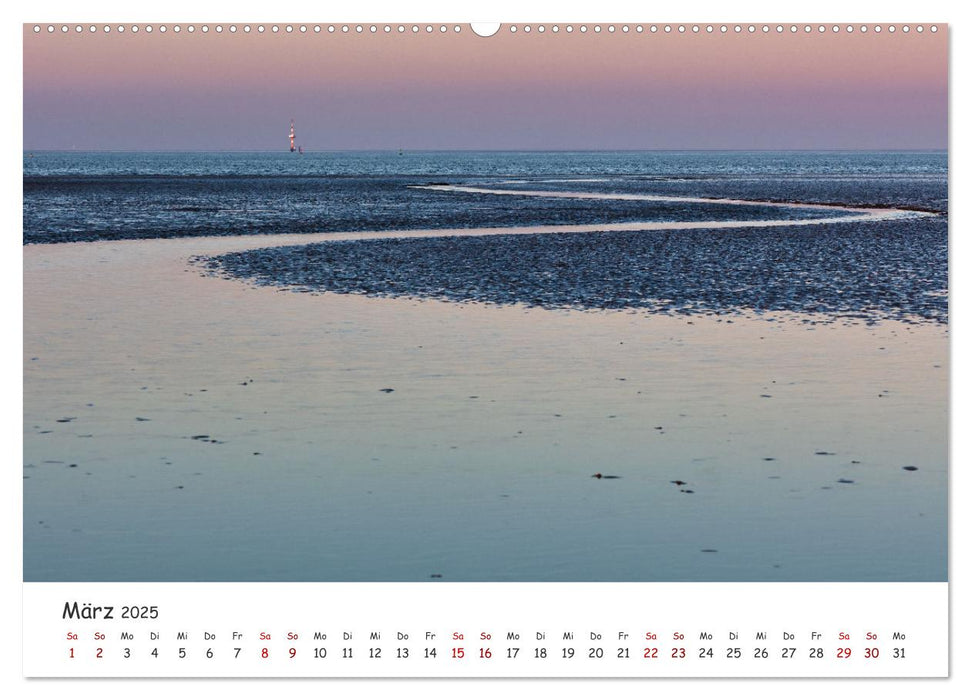 Erlebnis Wattenmeer (CALVENDO Wandkalender 2025)