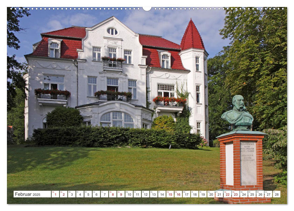 Insel Usedom - Wellen, Strand und mehr (CALVENDO Wandkalender 2025)