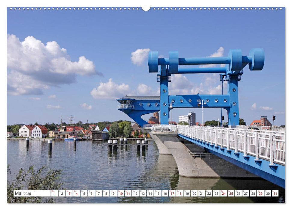 Insel Usedom - Wellen, Strand und mehr (CALVENDO Wandkalender 2025)