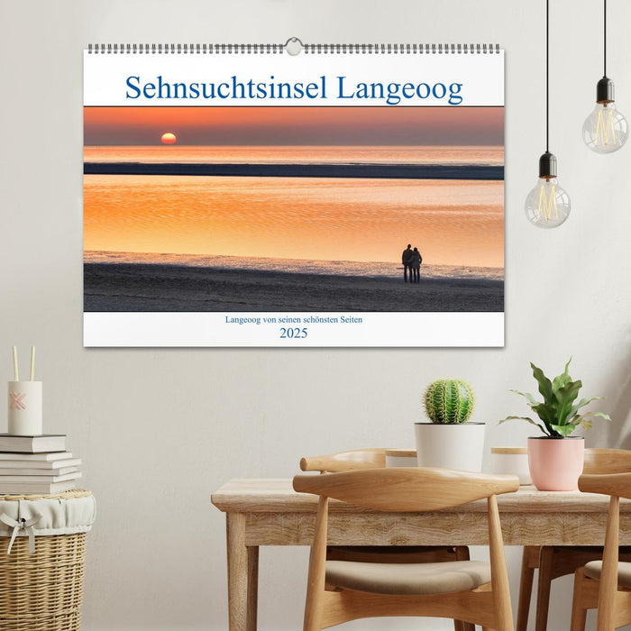 Sehnsuchtinsel Langeoog (CALVENDO Wandkalender 2025)