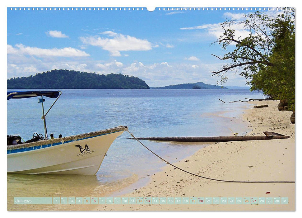 Raja Ampat - Impressionen (CALVENDO Premium Wandkalender 2025)