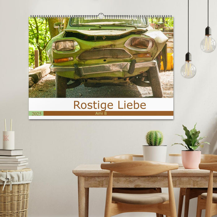 Rostige Liebe - Ami 8 (CALVENDO Wandkalender 2025)