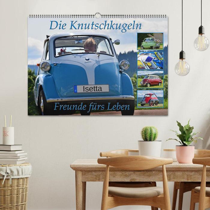 Die Knutschkugeln - Freunde fürs Leben (CALVENDO Wandkalender 2025)