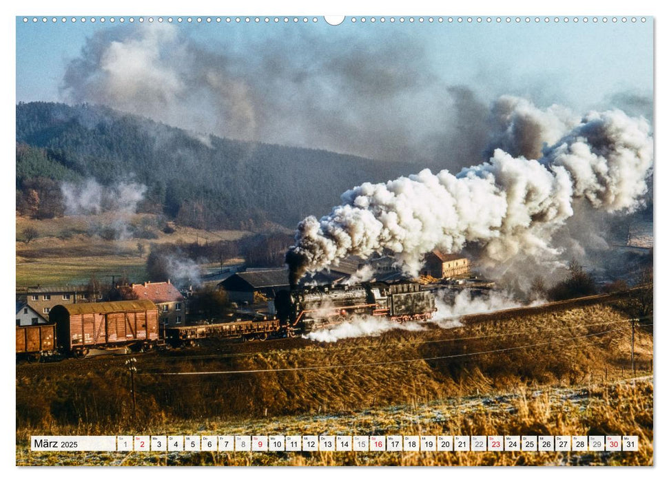 Reichsbahn in Color (CALVENDO Wandkalender 2025)