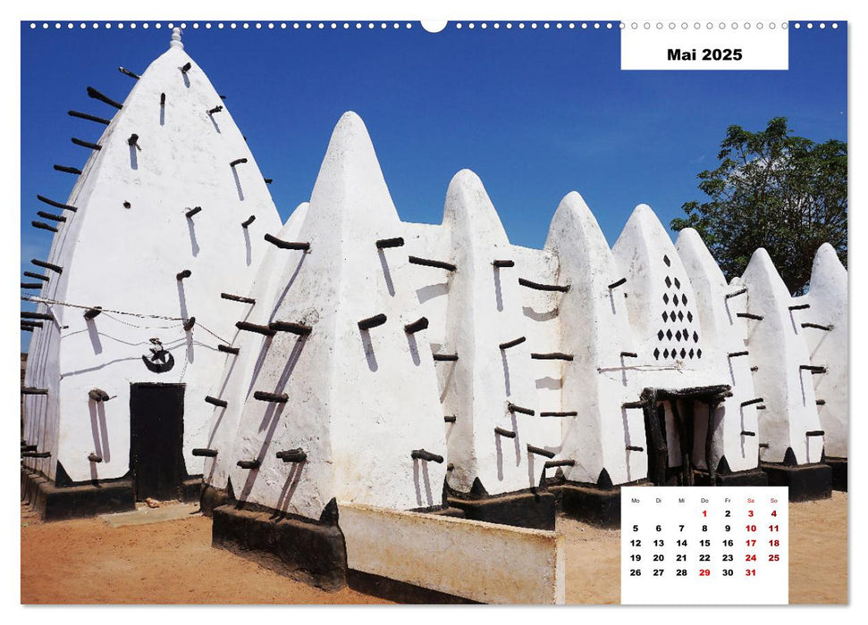 Ghana - Die Goldküste in Westafrika (CALVENDO Wandkalender 2025)