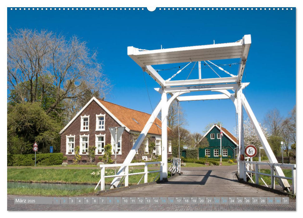 Mein Land, Ostfriesland (CALVENDO Premium Wandkalender 2025)