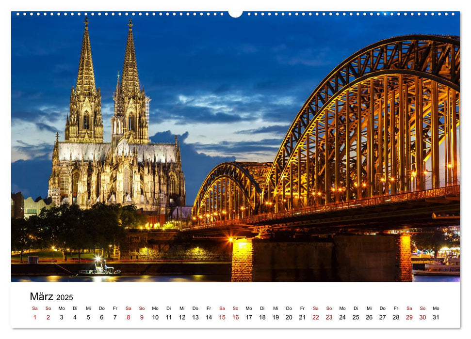 Deutschland-Reise (CALVENDO Premium Wandkalender 2025)