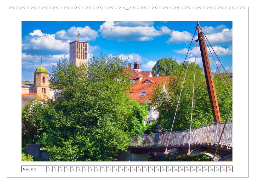 Wernau (Neckar), eine sympathische Stadt im Fokus (CALVENDO Premium Wandkalender 2025)