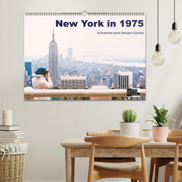 New York in 1975 (CALVENDO Wandkalender 2025)