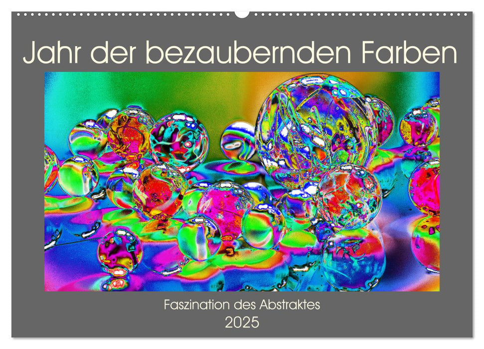 Jahr der bezaubernden Farben (CALVENDO Wandkalender 2025)