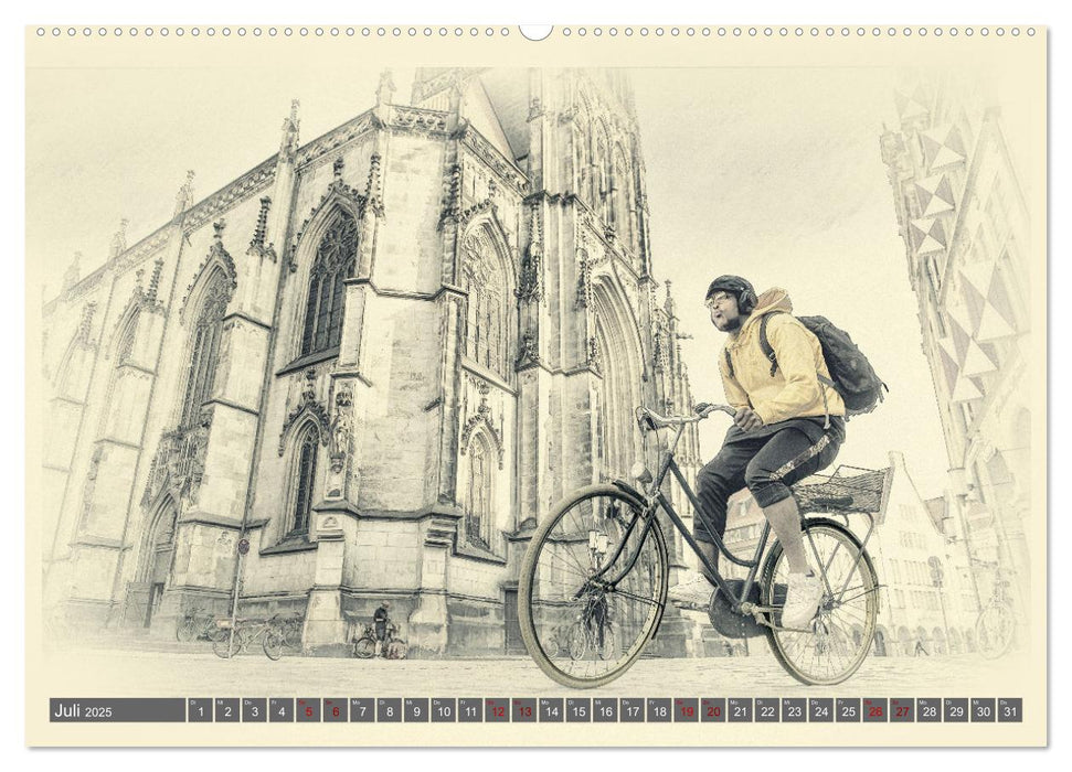 Münster fährt Leeze! (CALVENDO Premium Wandkalender 2025)