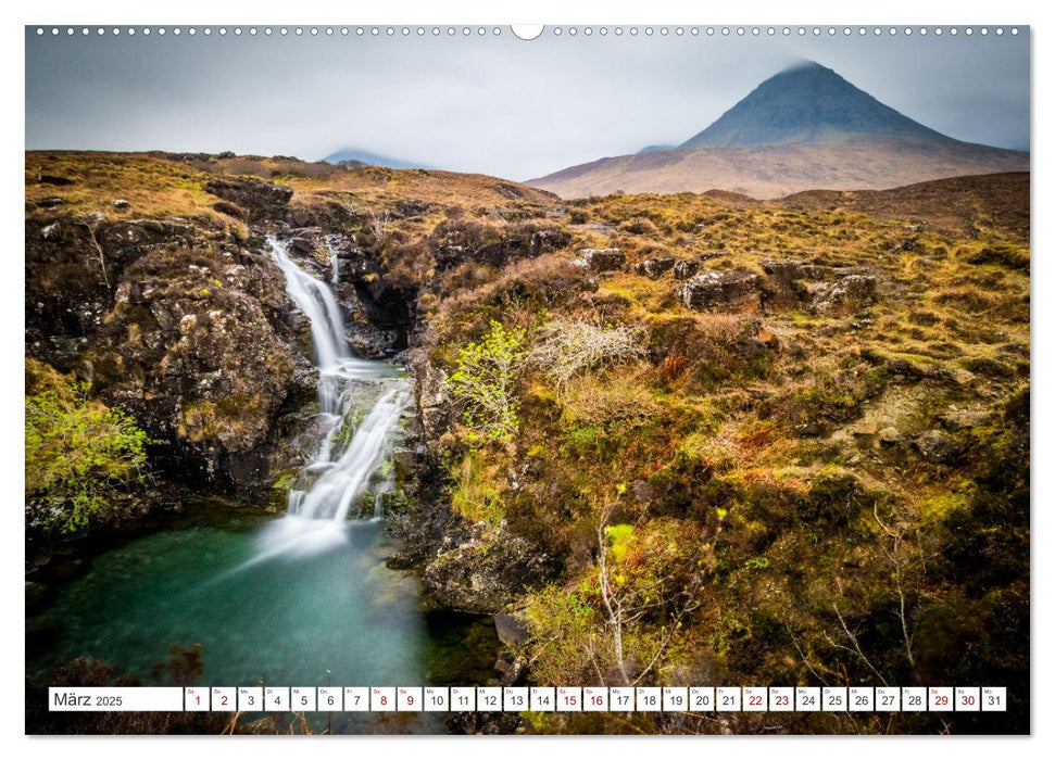 Isle of Skye - Eine Reise durch den Nordwesten Schottlands (CALVENDO Premium Wandkalender 2025)