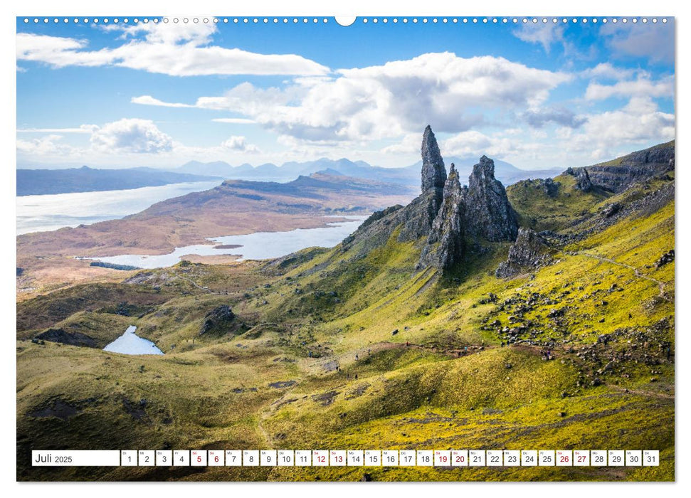 Isle of Skye - Eine Reise durch den Nordwesten Schottlands (CALVENDO Premium Wandkalender 2025)